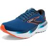 BROOKS Glycerin GTS 21, Sneaker Uomo, Blue Opal Black Nasturtium, 42.5 EU