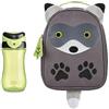 Chicco Kit Borsa Termica Procione e Tazza Travel Cup, Pratico Kit Composto da Portapappa Termico, Forma Procione e Tazza Travel Cup Verde, 350 ml, Apertura e Chiusura Ermetica, 2 Anni +