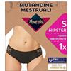 Nuvenia Intimawear Mutandine Mestruali, Flusso Abbondante, Taglia S | Lavabili e Riutilizzabili, Protezione Assorbente Integrata Giorno e Notte, Colore Nero