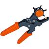 GC GLOBALCOMMERCE Pinza Fustellatrice Foratrice per Buchi Cintura, 6 Misure per Fori a Cuoio, Pelle, Plastica