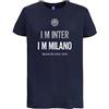 Inter - T-Shirt IM IM Milano, Season 2022/2023, Adulto Diverse Taglie Disponibili - Indossa la Maglia Esclusiva della Season 2022/2023, Prodotto Ufficiale