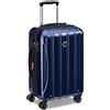 DELSEY PARIS - HELIUM AERO -Bagaglio a mano per cabina rigida - 55 x 35 x 24 cm - Blu metallizzato