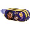 Disney Wish Star-Astuccio 3D Doppio, Lilla, 22 x 9.5 cm