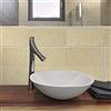 Walplus - Adesivo da parete in travertino, 28,5 x 14 cm, 48 pezzi, colore: beige