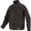 Makita DCJ205ZS - Giacca termica a batteria, misura S, 12 V, max. 14,4 V, 18 V (senza batteria, senza caricatore)