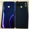 VETRO POSTERIORE BACK COVER COPRI BATTERIA PER HUAWEI P30 LITE BLU ARURORA