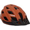 FISCHER Casco da bicicletta per adulti, Urban Plus Miami, L/XL, 58-61 cm, marrone, con fanale posteriore a LED integrato