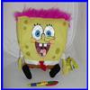 Whitehouse Leisure SPONGEBOB Peluche BOB SPUGNA Versione PUNK CAPELLI FUCSIA Grande 50cm