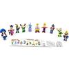 PINOCCHIO Burattino RARO Set Completo 10 Mini Figure Originali ZAINI Sorpresine