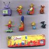 THE SIMPSONS Guardano TV Raro SET 8 MINI Figure PART 1 DOLCERIE VENEZIANE