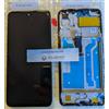 DISPLAY ORIGINALE LCD FRAME HUAWEI P SMART 2021 PPA-LX2 TOUCH SCREEN VETRO NERO