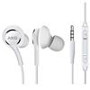 Samsung Cuffie Auricolari Stereo Originali Samsung con Tasti Volume Jack 3,5" Bianco AKG