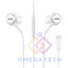 AKG Cuffie Auricolari Usb-C per Samsung Galaxy Note 20 Ultra SM-N980 N985 AKG Bianco