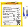 OmegaTech BATTERIA PILA Adatta per HUAWEI P9 EVA-L09, P10 LITE WAS-LX1 HB366481ECW +TOOLS
