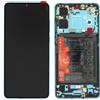 Huawei Display LCD Service Pack Originale + Battery Per HUAWEI P30 ELE-L09 Aurora Blue