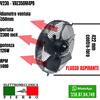 VENTILATORE V220 230 VENTOLA ASPIRATORE ASSIALE da 200 a 500m ASPIRANTE