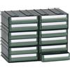 Mobil Plastic Cassettiera modulare porta minuteria - modello B con 12 cassetti