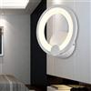 Universo Applique Lampada da Parete da Lettura LED Moderno Cerchio Anello 9W 450lm