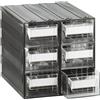 Mobil Plastic Cassettiera modulare porta minuteria - modello L con 6 cassetti