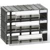 Mobil Plastic Cassettiera modulare porta minuteria - modello D con 3 cassetti