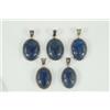 BeingKarma ciondolo pendente ARGENTO e LAPISLAZZULI pietra naturale made in italy cristallo