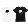 T-shirt Arancia meccanica clockwork orange Alex DeLarge Kubrick cotone nera