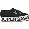 SUPERGA S00FJ80 999Black COTW OUTSOLE LETTERING - SCARPA CASUAL