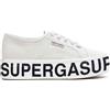 SUPERGA S00FJ80 901White COTW OUTSOLE LETTERING - SCARPA CASUAL