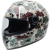 NZI 2016 Vital Graphics Crossbones, Casco Moto, Multicolore, Taglia XS, 54
