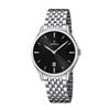 Festina Orologio Unisex Solo Tempo FESTINA F16744/4 in Acciaio con Datario Fondo Nero