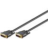 Goobay 60210 Cavo DVI-I FullHD Dual Link dorato - Spina DVI-I Dual-Link (24+5 pin) > Spina DVI-I Dual-Link (24+5 pin)