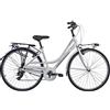 Legnano BELLARIA, City Bike Donna, Bianco Matt e Grigio, Telaio 48