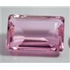 kinggemhub Anello grande 93,60 ct. rosa kunzite sfaccettato smeraldo taglio pietra prezi...