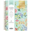 Blue Sky Day Designer per Blue Sky 2022-2023, agenda settimanale e mensile, 14,7 x 21,8 cm, copertina satinata, motivo floreale rampicante menta (137884-A23)