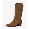 Tamaris Stivali Camperos Tamaris 25701 camoscio beige tacco 5,5 cm SCONTO DA LISTINO