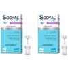 Sodyal 24H - Lubrificante, idratante, rinfrescante. Gocce oculari monodose con Acido ialuronico, senza conservanti - Bipack 2 box da 15 flaconcini da 0,5ml