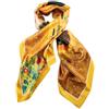 DRW Bandana Klimt Bacio 90x90 cm, Multicolore, estandar