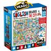 HEADU Gioco Easy English The City Gioco Educativo per Imparare Lingua Inglese HEADU