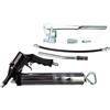 INGRASSATORE/MP18 INGRASSATORE PNEUMATICO AD ARIA E MANUALE 400CC PISTOLA POMPA CON TUBI KIT 6 PZ