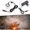Pond Fog Machine Atomizzatore Umidificatore 12 Luci Spina EU 220V