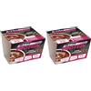 PESOFORMA - EXTRA PROTEIN - Coppa gusto cioccolato - Pasto sotitutivo proteico per il controllo del peso - 13g di proteine per pasto - Con vitamina D, vitamina C, vitamina E, magnesio - 210g