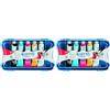 Giotto TEMPERA EXTRA FINE, In tubetto da 21 ml, Ast. 5 pz (Confezione da 2)