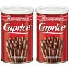 EUROFOOD Papadopulos Caprice, Irresistibile Dolce Della Tradizione Greca, Delizioso Wafer Arrotolato E Ripieno Di Golosa Crema Alle Nocciole, Latta Da G, 400 Grammo (Confezione da 2)