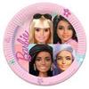 DECORATA PARTY 8 PIATTI CARTA BARBIE SWEET LIFE 23 CM FESTA PARTY ANIMAZIONE🎁