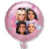 GRABO PALLONE MYLAR TONDO BARBIE 45CM 🎁 FESTA PARTY