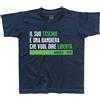3stylershop T-shirt bambino sigla CAPITAN Pirata ARCADIA bandiera libertà jolly roger carton