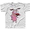 3stylershop T-shirt bambino LEONE CANE FIFONE 2 Courage the Cowardly Dog Scooby-Doo