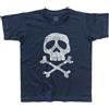 3stylershop T-shirt bimbo Jolly Roger teschio bandiera CAPITAN pirata Arcadia
