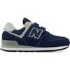 New Balance 574 Core Hook & Loop Trainers Blu EU 28 Ragazzo