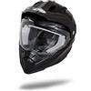 one by Camamoto casco touring integrale, atv quad enduro doppia visiera nero opaco taglia M (57-58cm)…